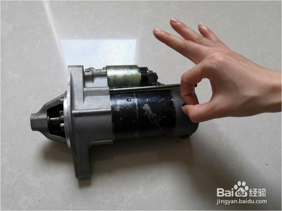 启动机的拆装方法!