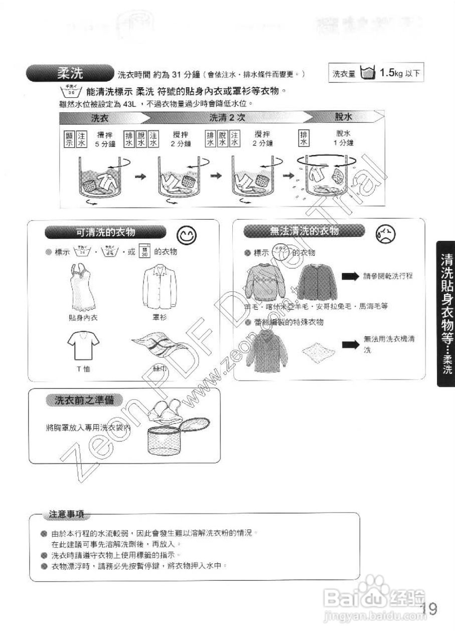 三菱AW-RS102型洗衣机使用说明书:[2]