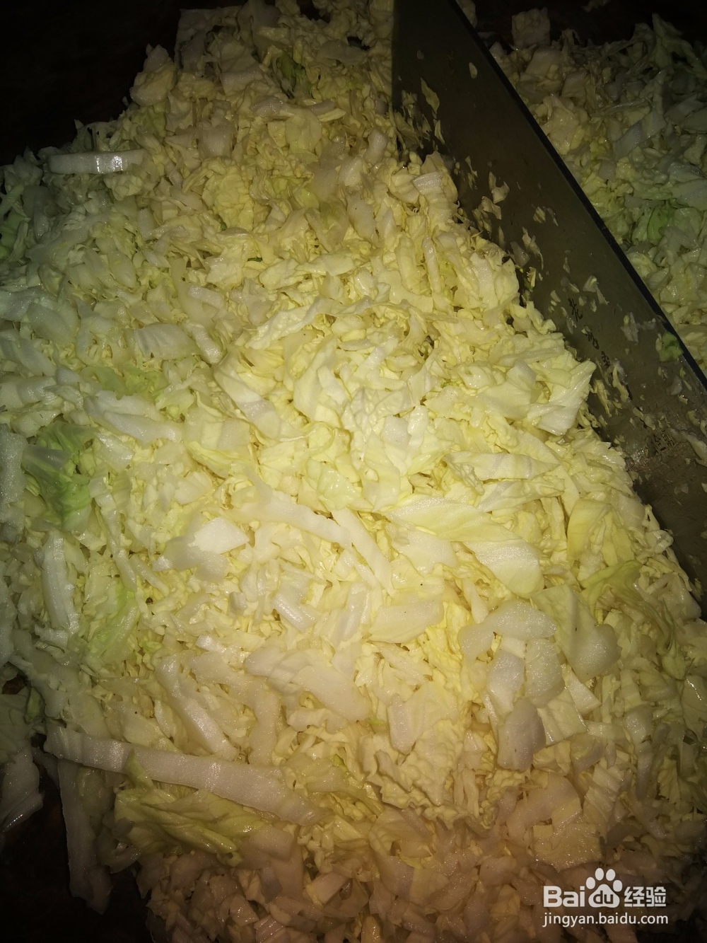 白菜猪肉馅大包子制作过程