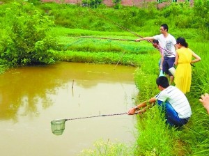 怎么在小河里面钓小龙虾