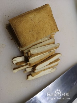 健康养生佳品芹菜香干的做法
