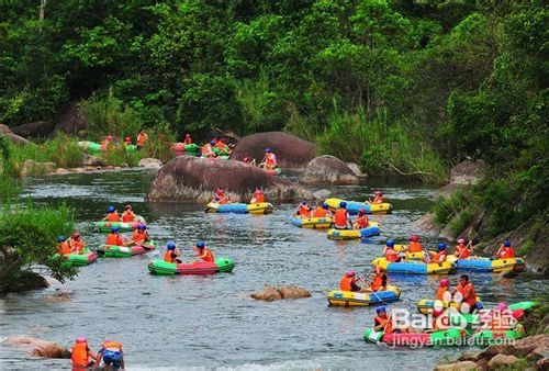 大围山峡谷漂流一日游怎么安排