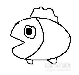 小丑鱼怎么画呢