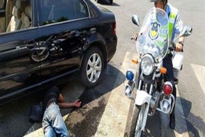 出门在外，遇到碰瓷的，怎么办？