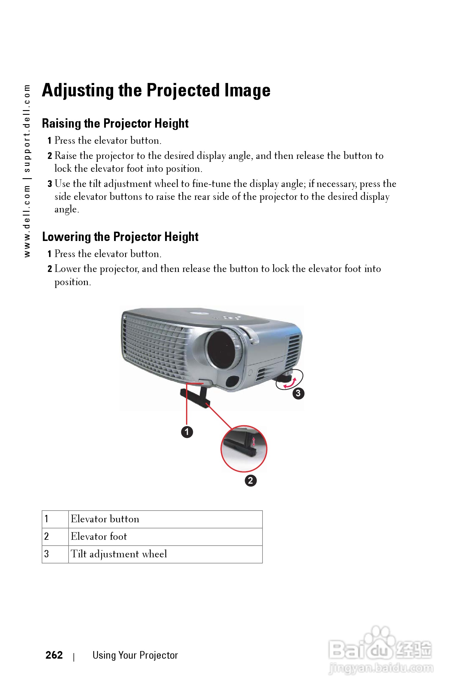 DELL Dell 1200MP Projector投影机说明书:[27]