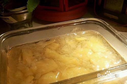 蜜饯干姜片的腌制方法