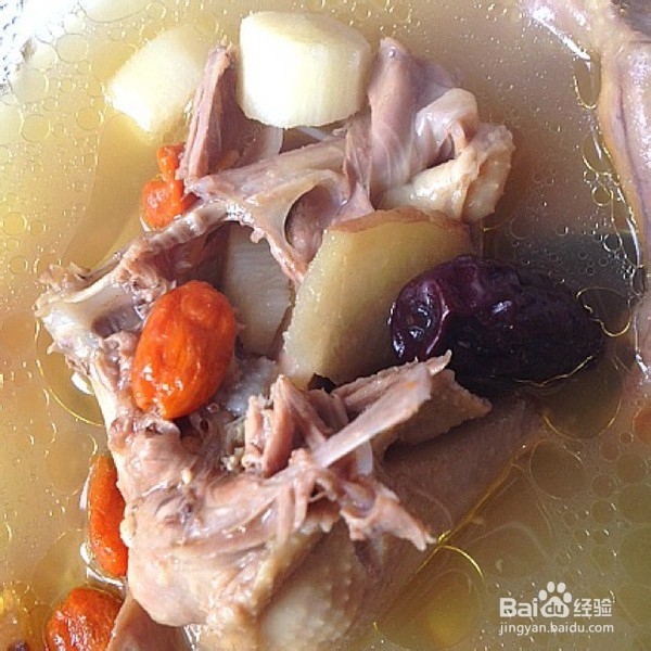 美味山药鸽子汤