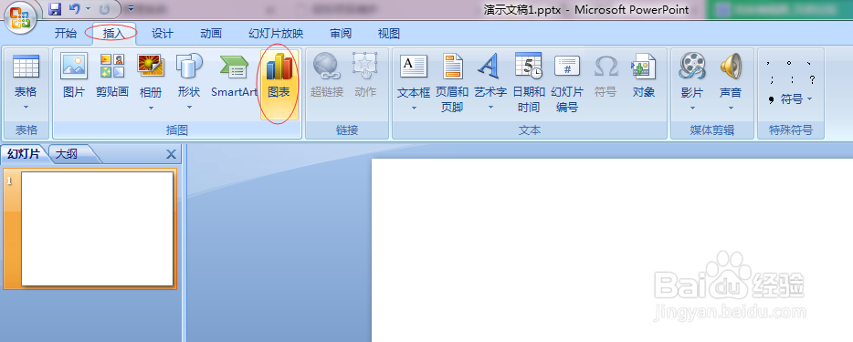 PPT中如何插入雷达图