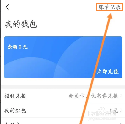 永安行怎么查看历史账单