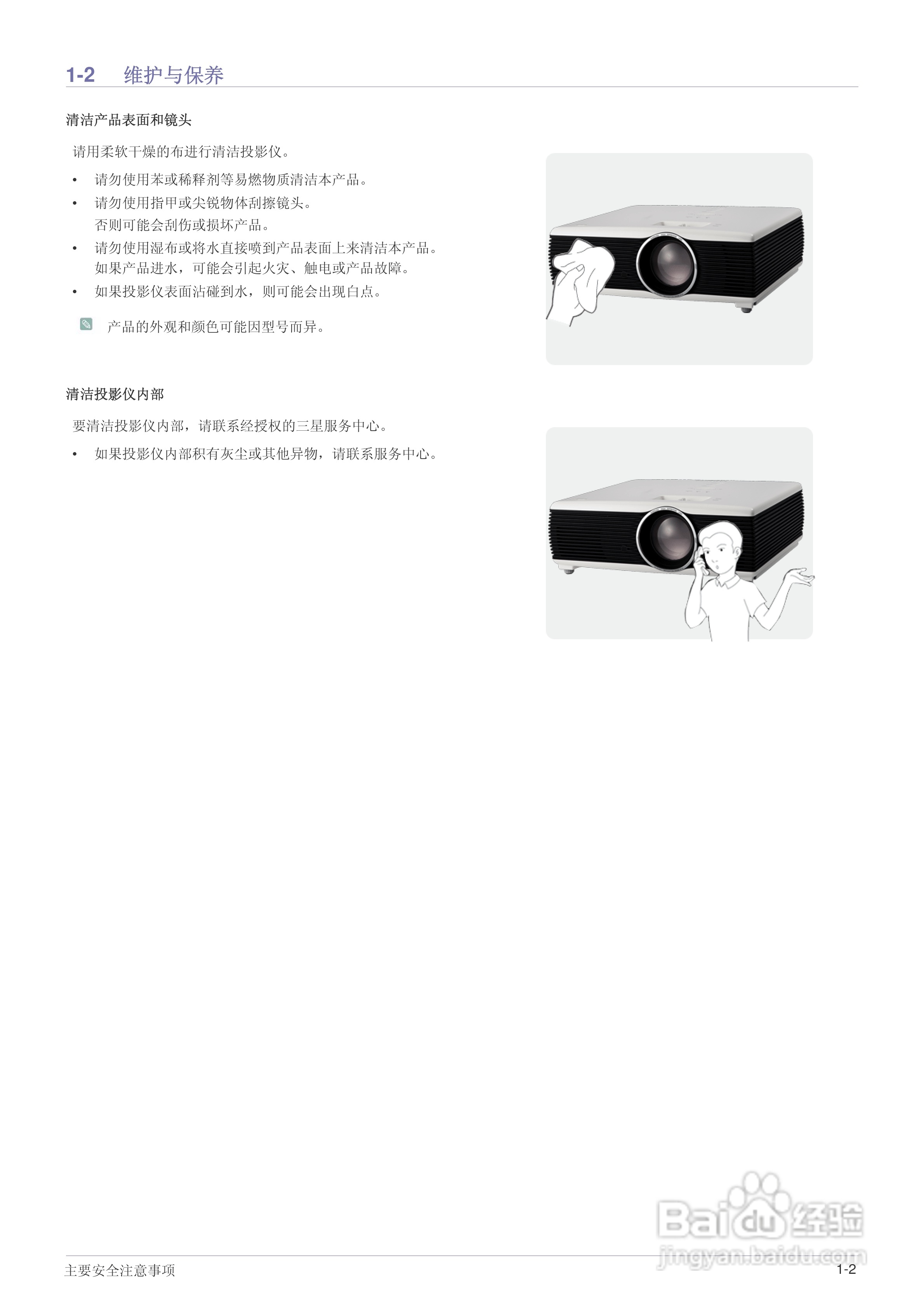 三星SP-F10投影机使用说明书:[1]