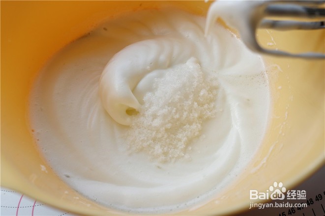 藜麦戚风的步骤