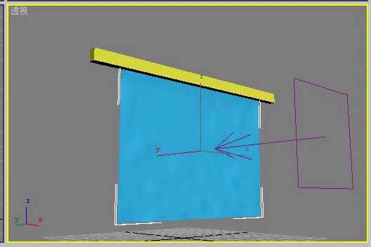 3ds max制作风吹布料的效果