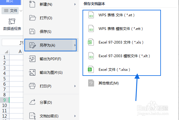 怎么更改Excel的保存格式