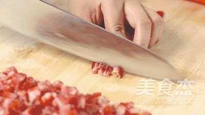 千层蛋包饭的做法