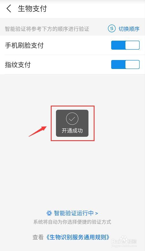 支付宝如何开启刷脸付款功能