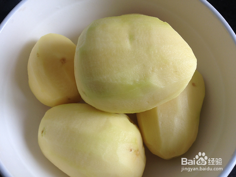 螃蟹酱土豆的做法之一