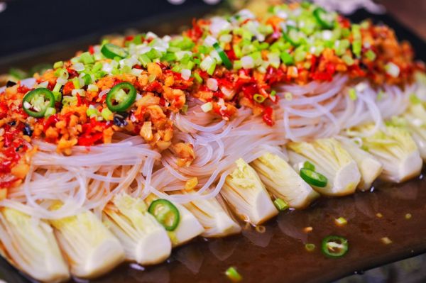 蒜蓉粉丝娃娃菜