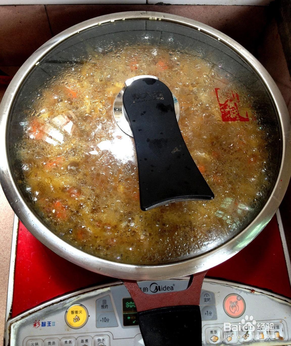 好吃的咖喱牛肉盖浇饭