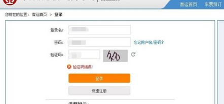 怎样在12306网站查询自己的火车票订单