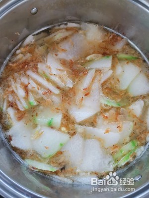 虾米冬瓜汤怎么做