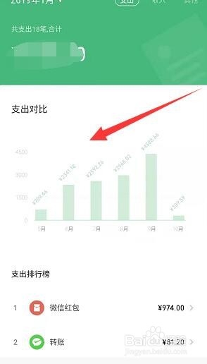 微信2019年度的每个月账单怎么查看
