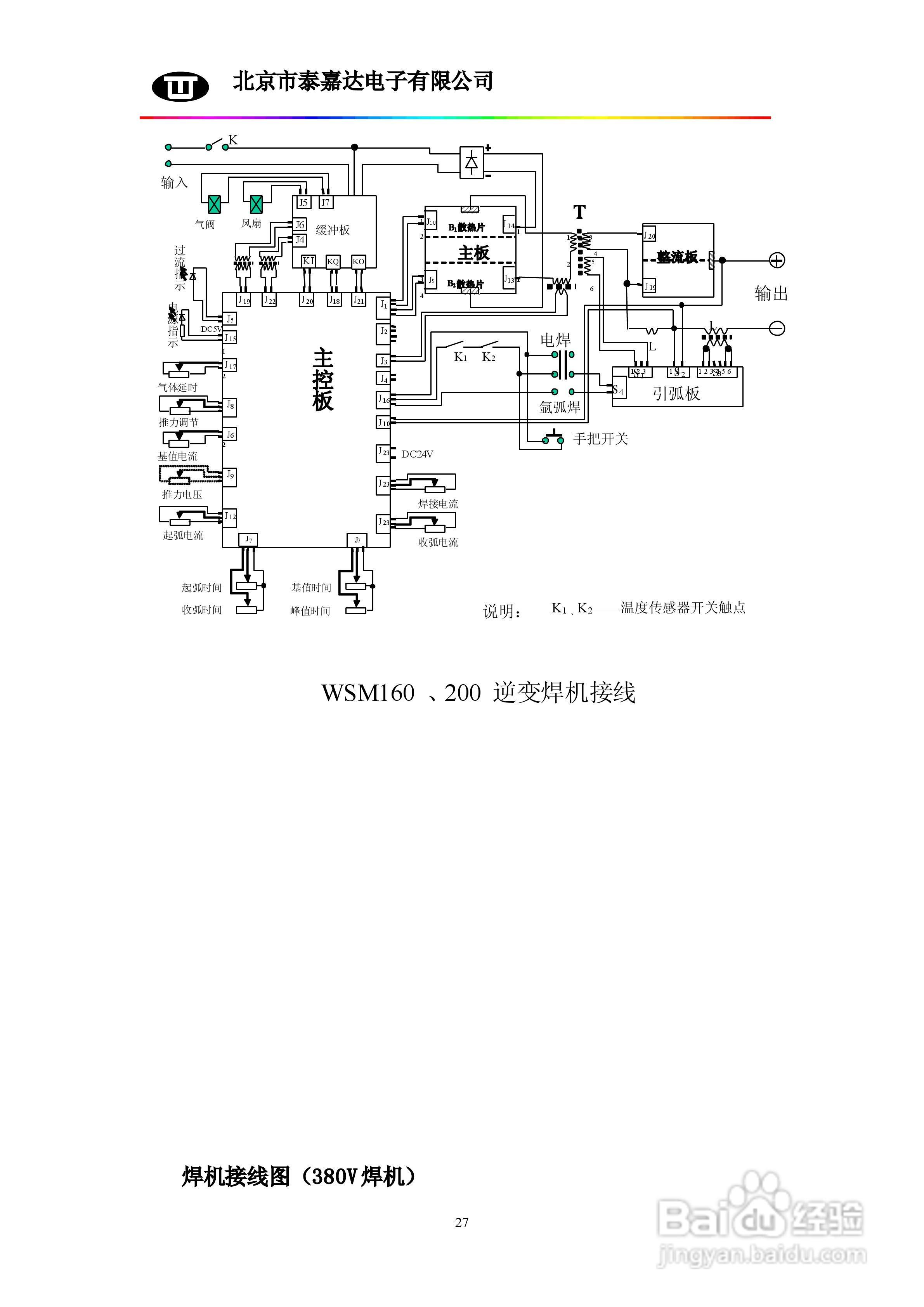 WSM160/200/315/400/500系列逆变直流脉冲氩弧焊机使用:[3]