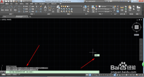 AutoCAD2019怎么画固定长度的矩形