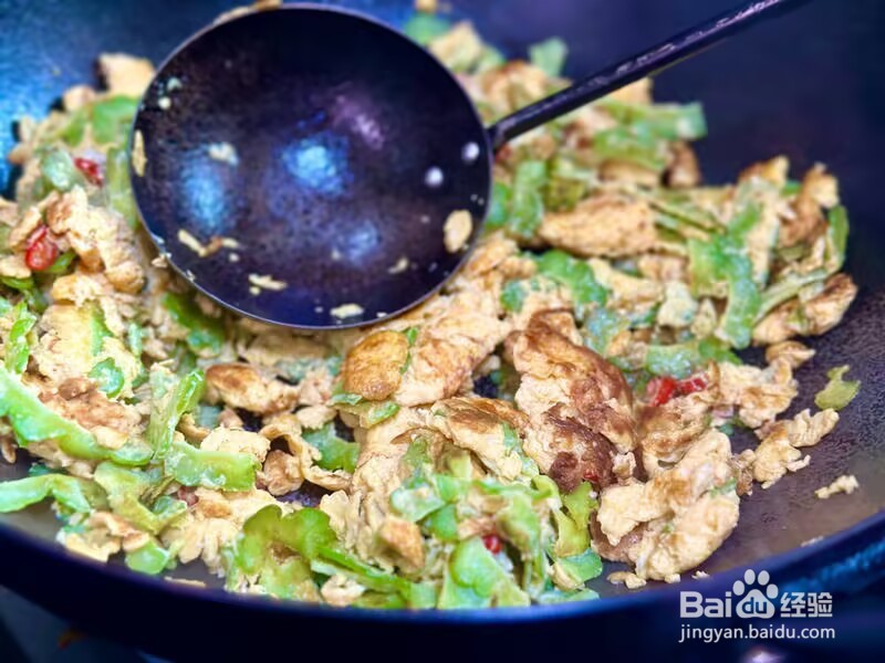 怎么做苦瓜炒蛋(凉瓜炒蛋)