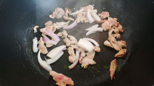 四味生炒苦瓜肉