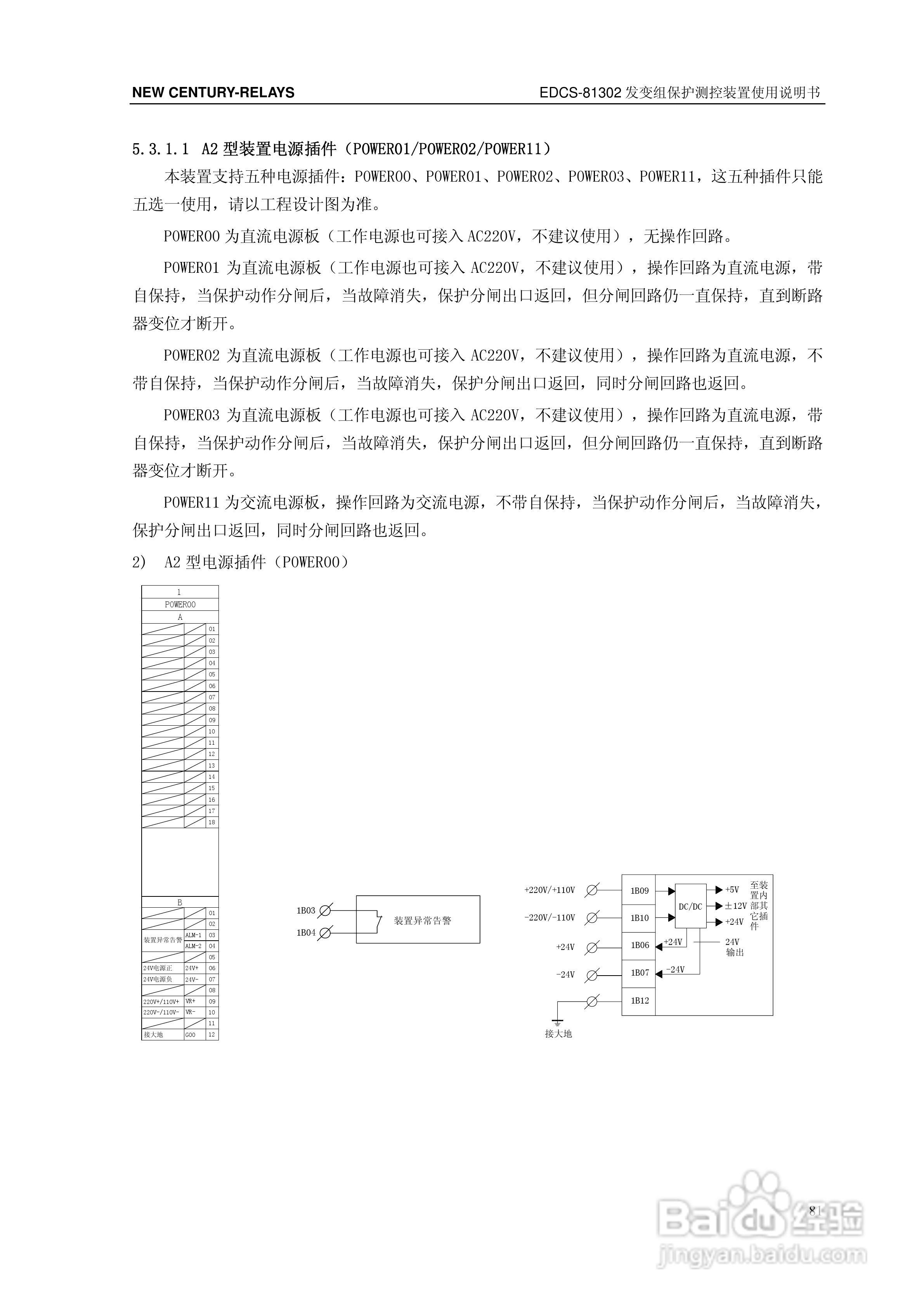 新世纪EDCS-81302发变组保护测控装置说明书:[9]