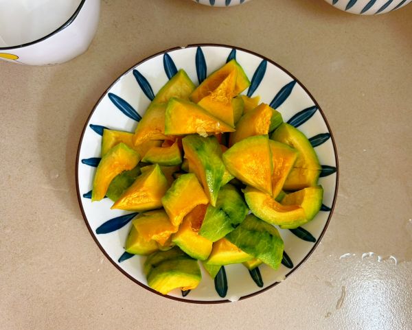 南瓜板栗小米粥