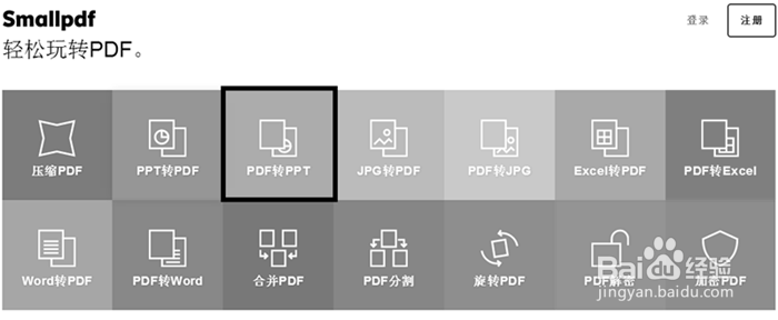 怎么在线将pdf格式转换成ppt文档?