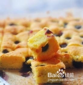 超赞的速成蛋糕——蓝莓蛋糕