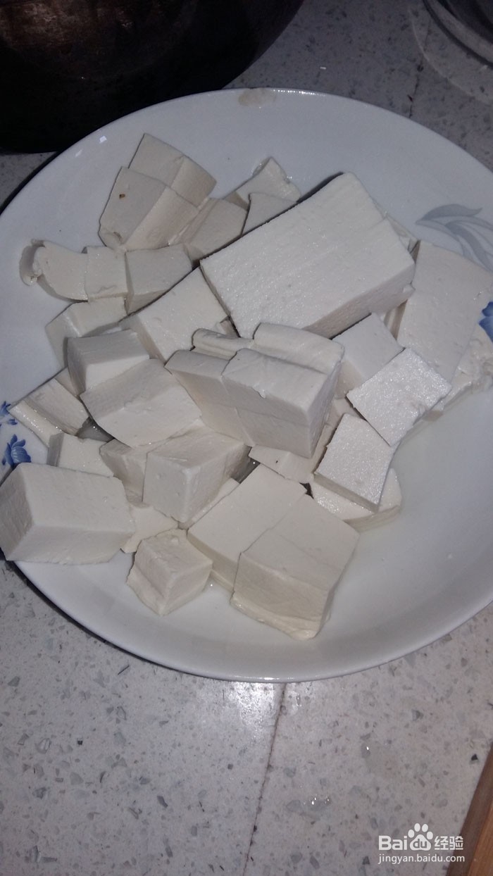 麻婆豆腐的做法