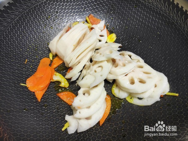 清炒脆藕的做法