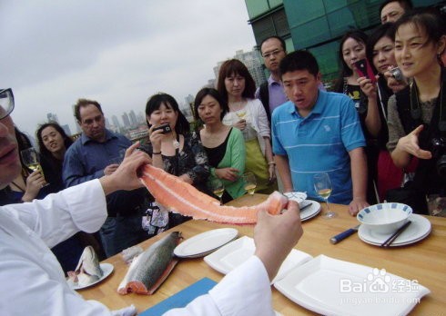 三文鱼各部位切片图解