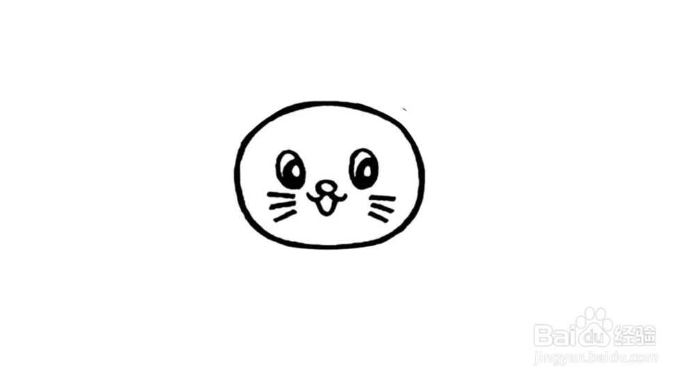 小猫简笔画怎么画