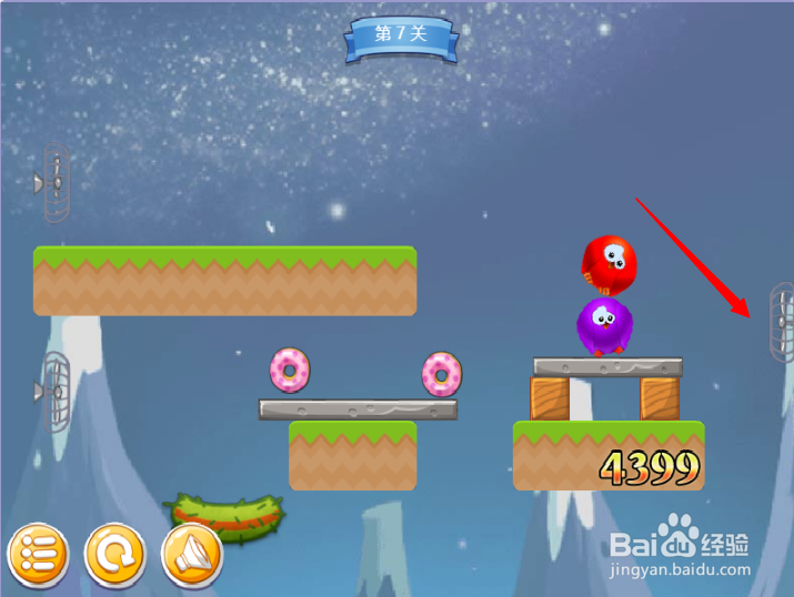 小游戏泡泡鸟历险记2第7关
