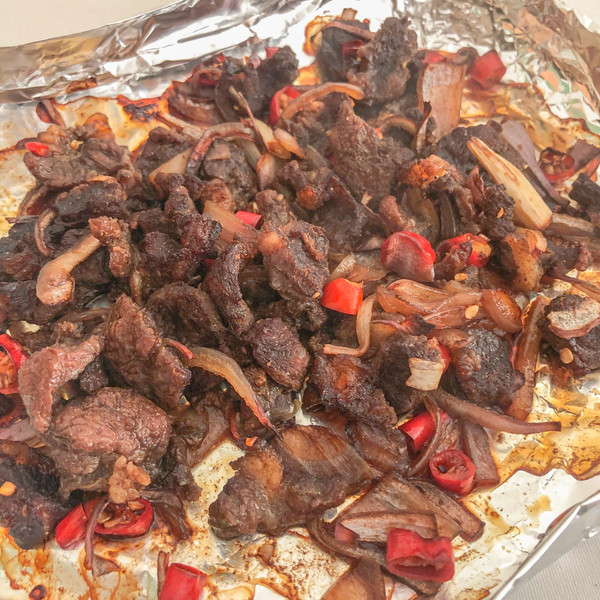 洋葱孜然烤牛肉