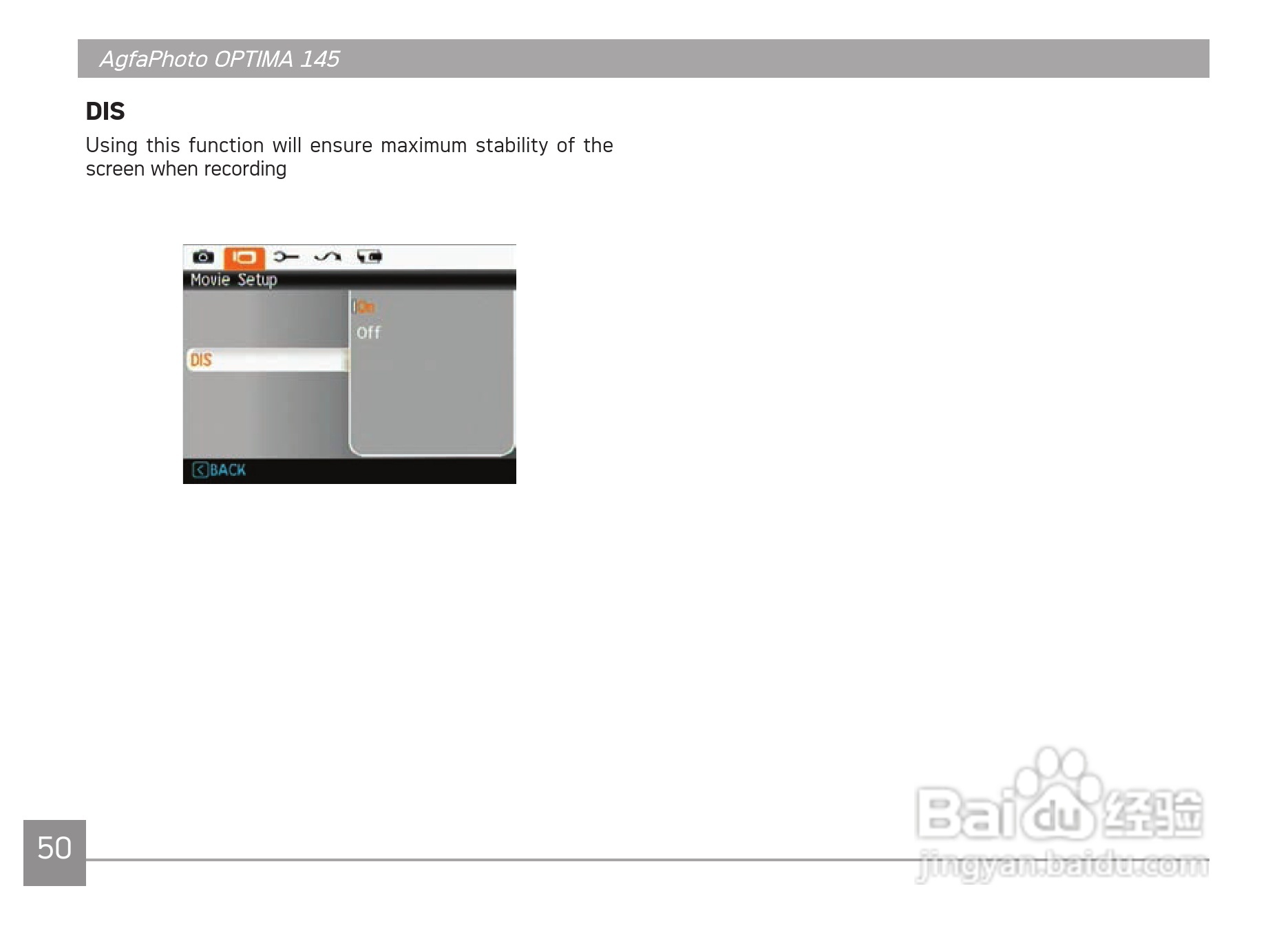 爱克发AgfaPhoto OPTIMA 145数码相机使用说明书:[6]
