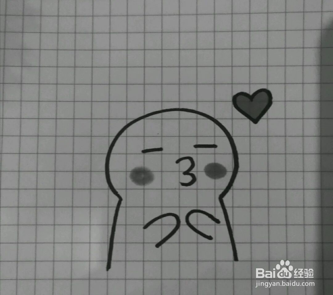 表情包简笔画教程