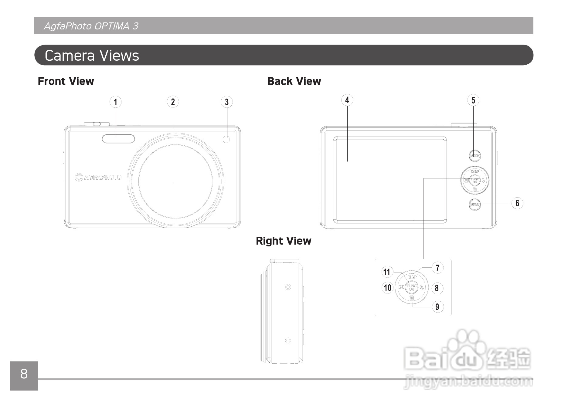 爱克发AgfaPhoto OPTIMA 3数码相机使用说明书:[2]
