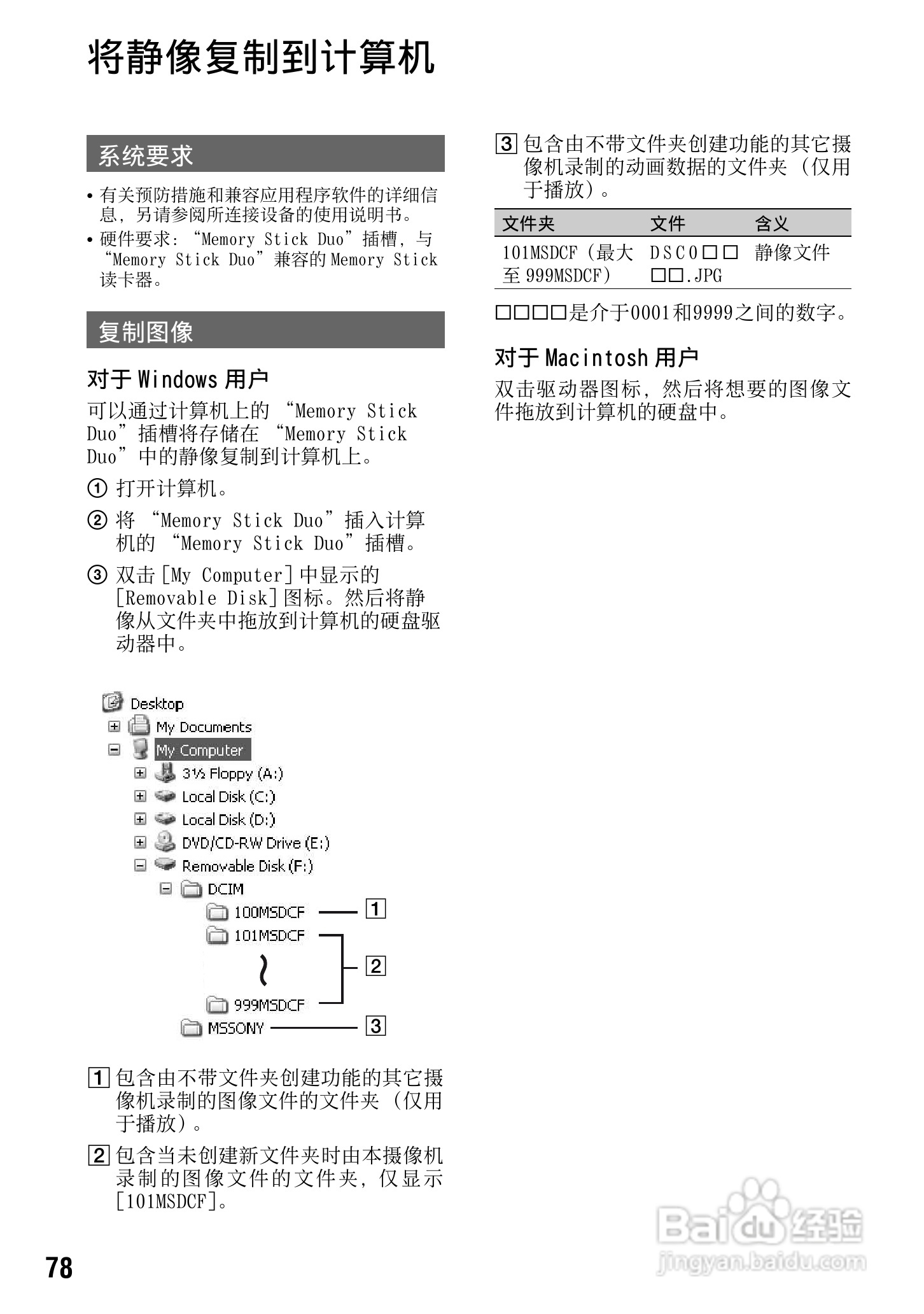 索尼DSR-PD198P数码摄像机使用说明书:[8]