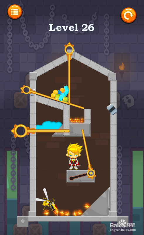 怎样通过Caio Hero Rescue的Level 26？