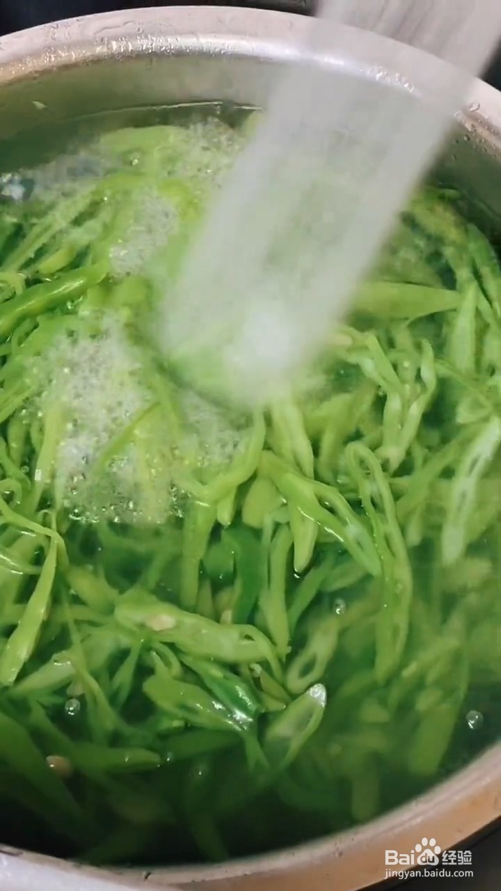 豌豆角怎样做才能储存一个冬天