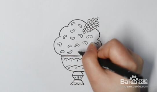 冰淇淋简笔画