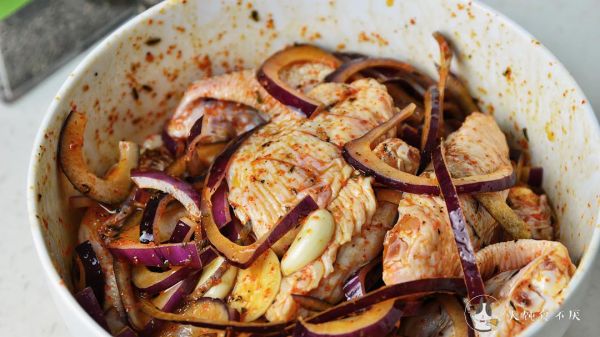 热辣薯片脆皮鸡