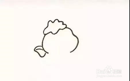 萌萌哒胡巴简笔画