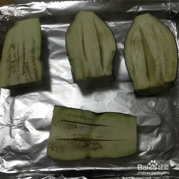 自制烤茄子的做法