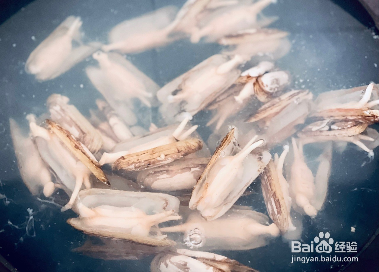 秋葵蛏子水蒸蛋怎么做